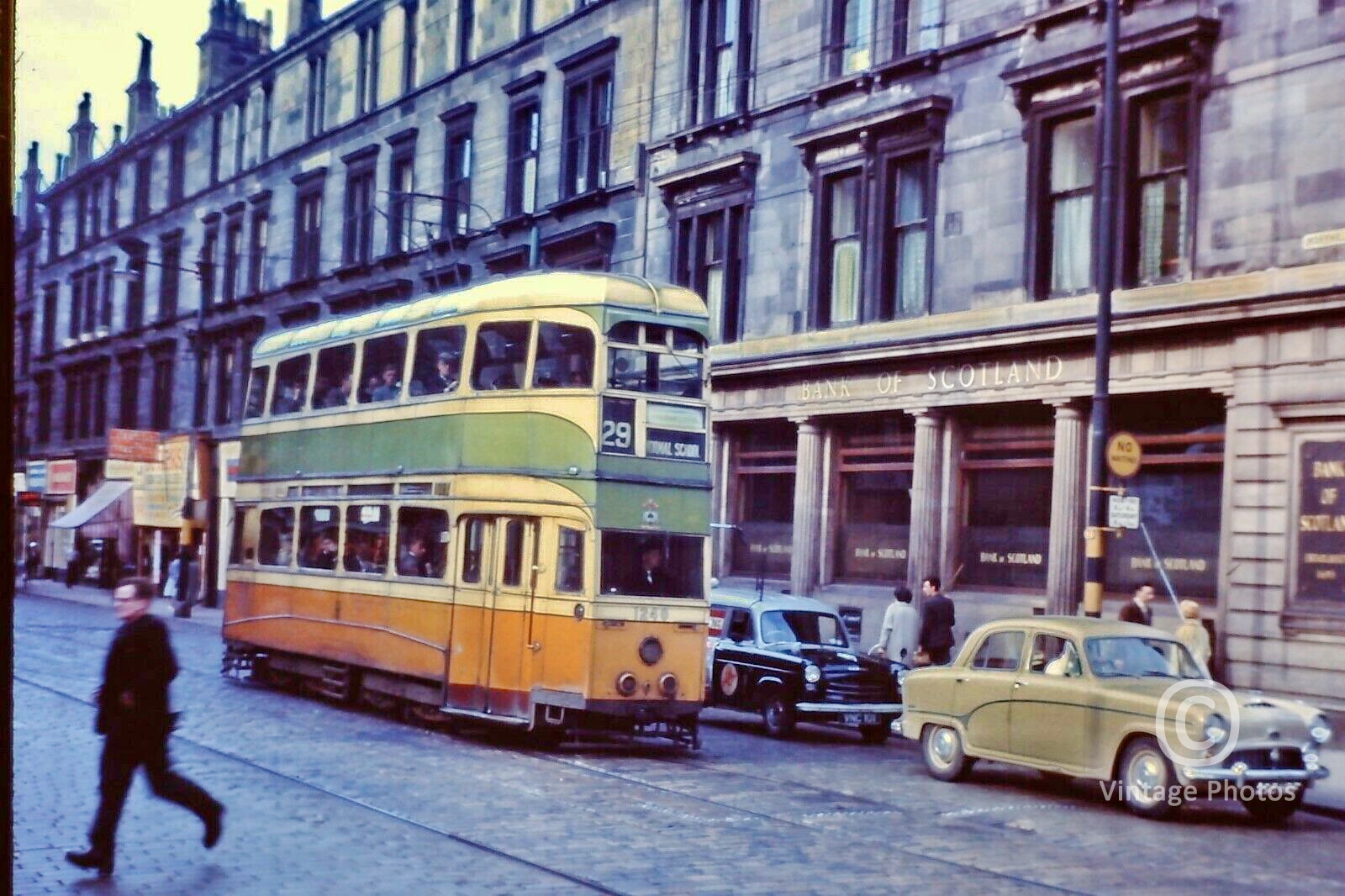 Glasgow Scotland Tram