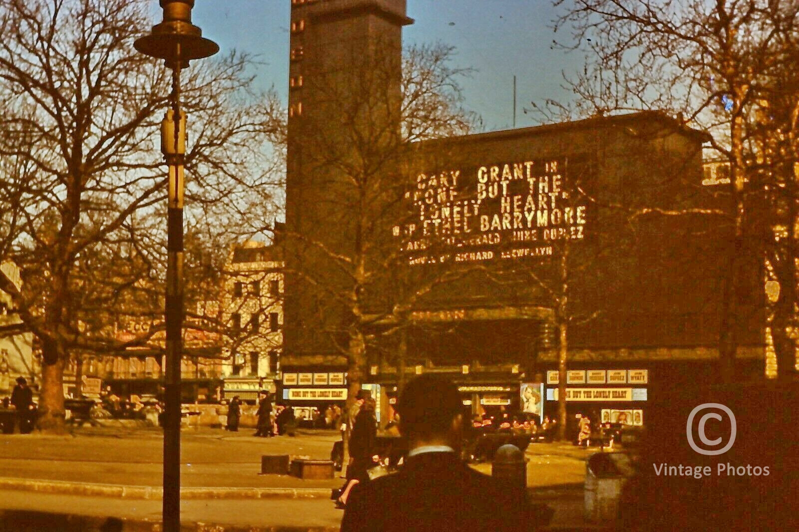 1945 None but the lonely heart at Leicester square London