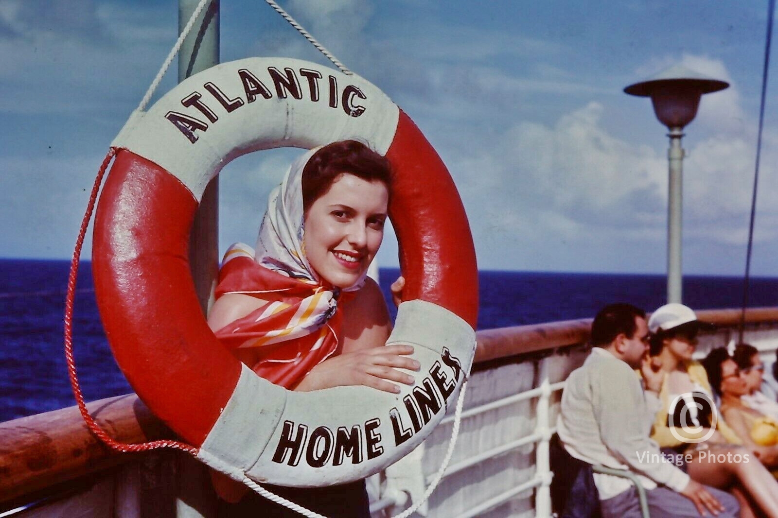 1950s Atlantic Homes Lines - Model in Life ring