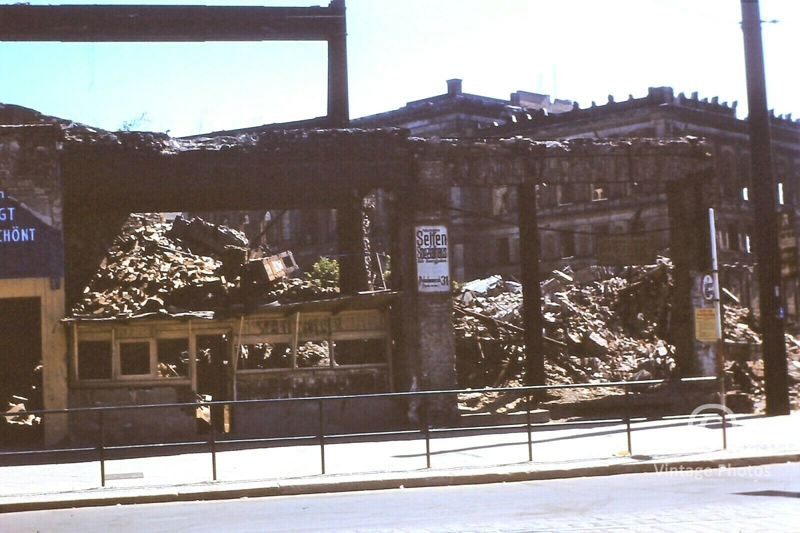 1950s Berlin Bombing Ruins 2