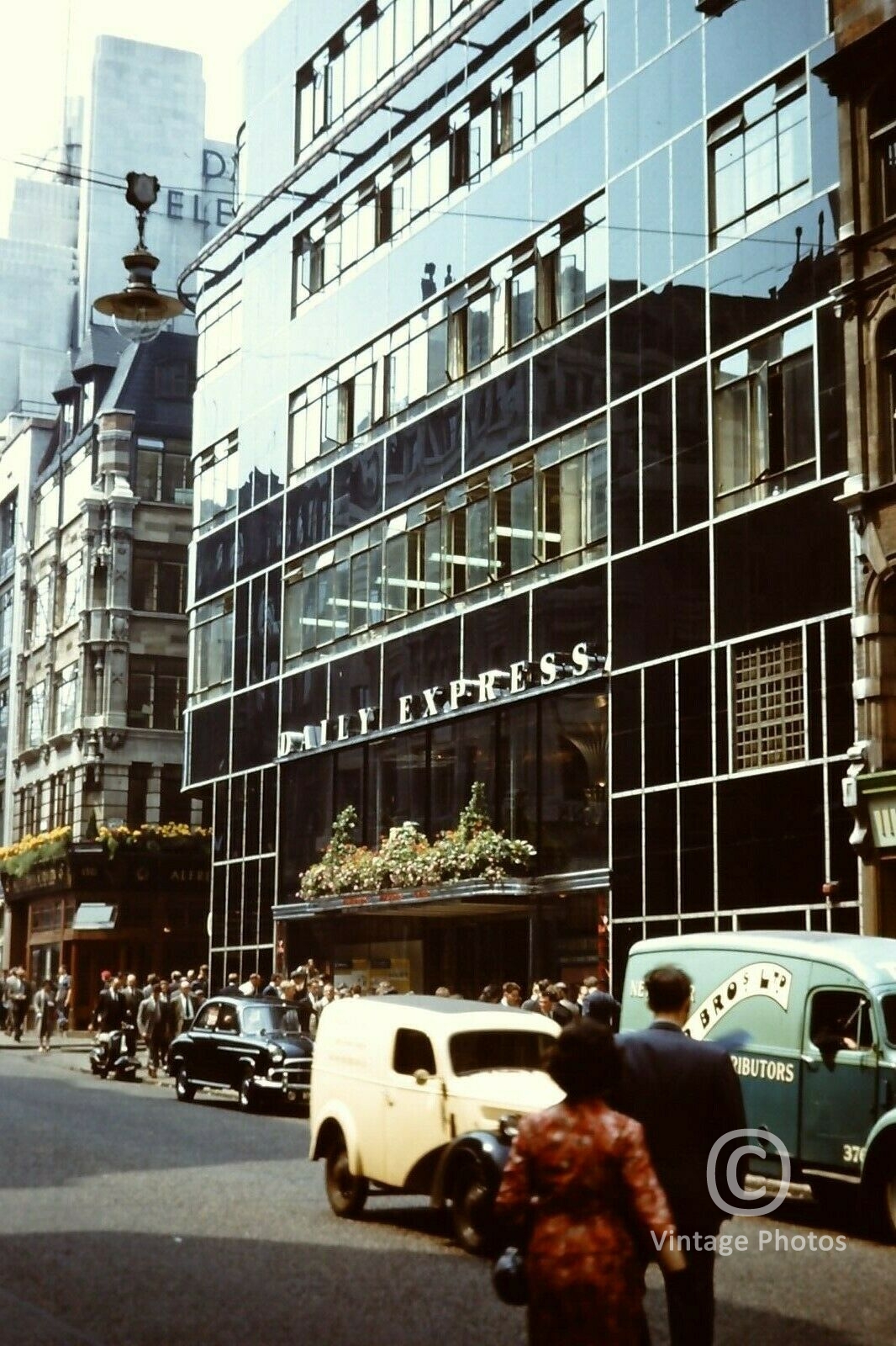 1960s London Fleet Street Daily Express Office