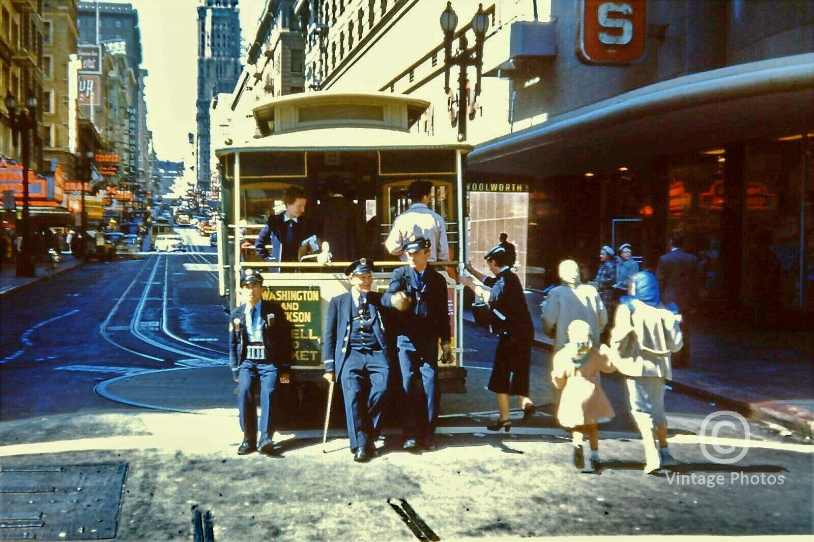 1960s San Francisco Street Scene, Tram