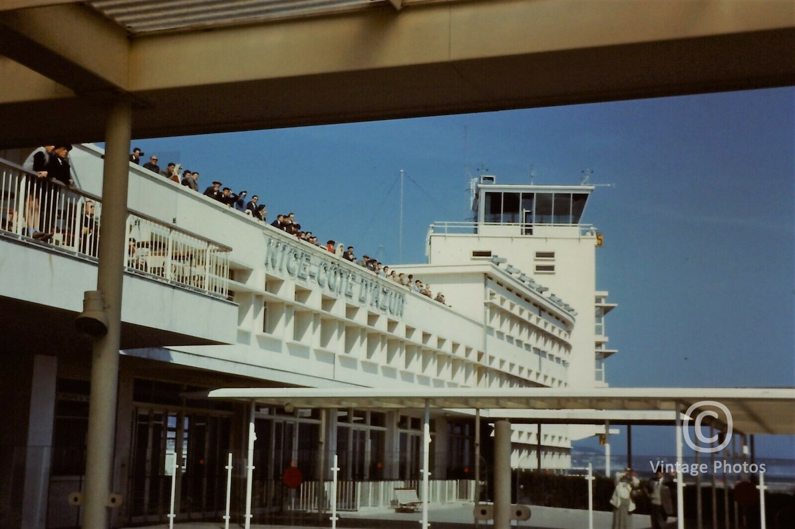 1960s Aeroport De Nice Cote D Azur Airport France