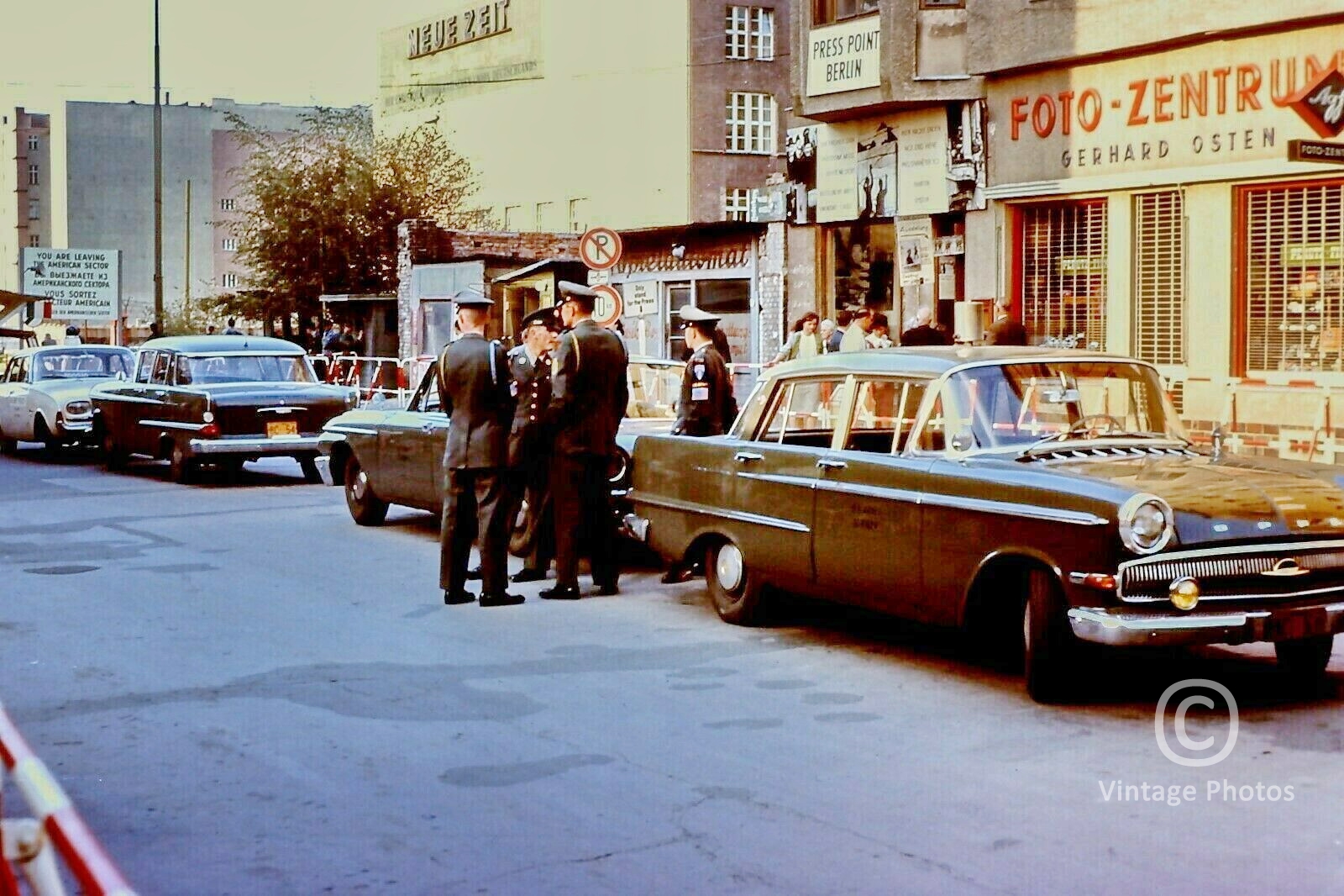 1960s Checkpoint Charlie Berlin