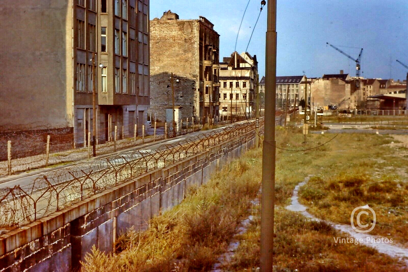 1960s German East West Border Wall