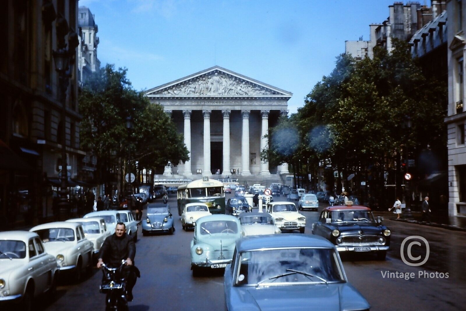 1960s Rue Royale La Madeleine Paris France