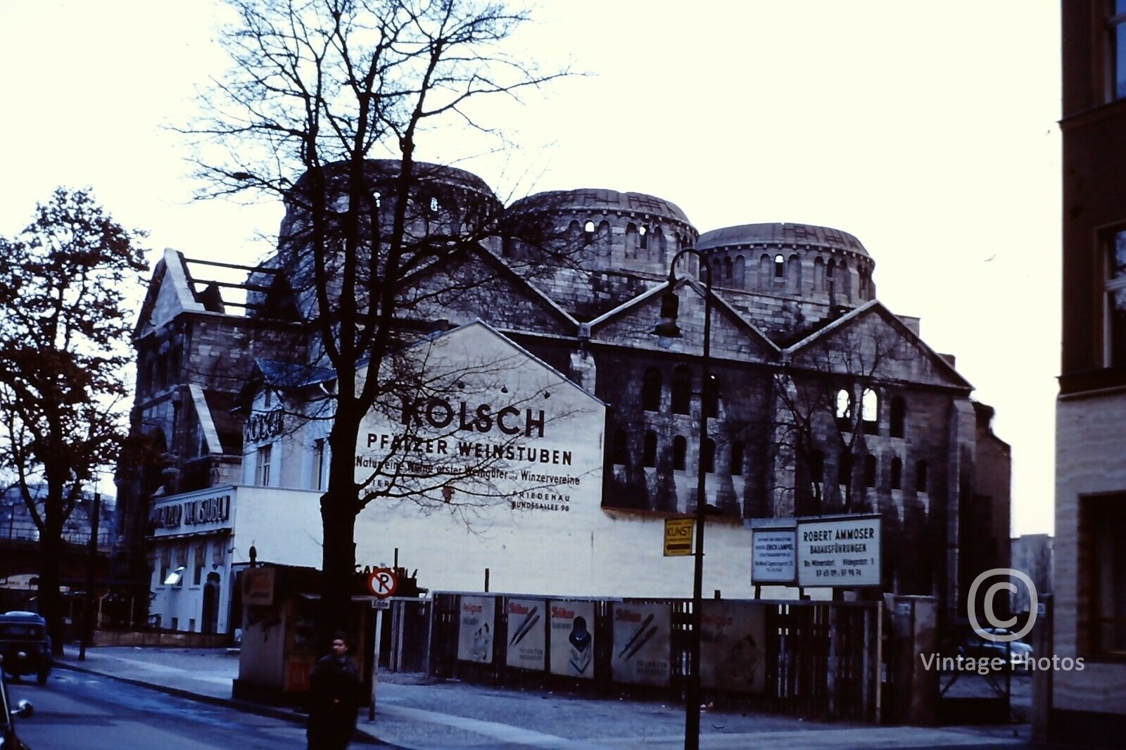 1960s West Berlin Street Scen