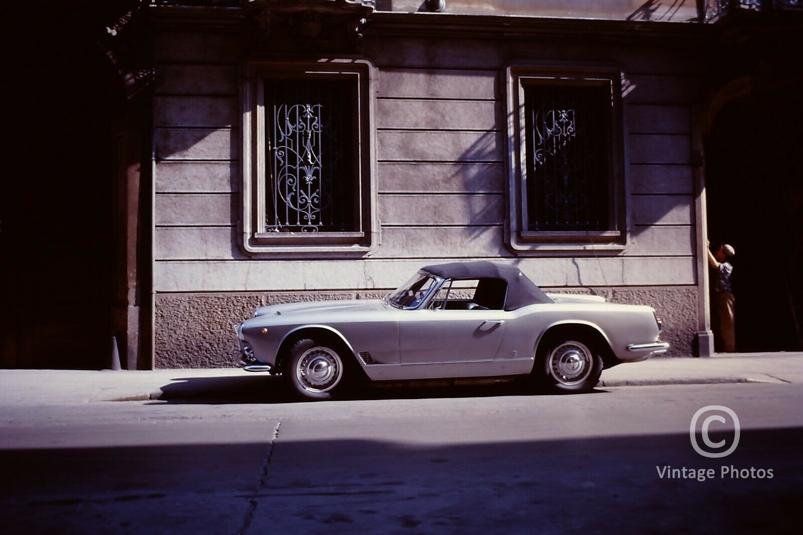 1961 Maserati 3500GT Vignale Spyder on Italian Street