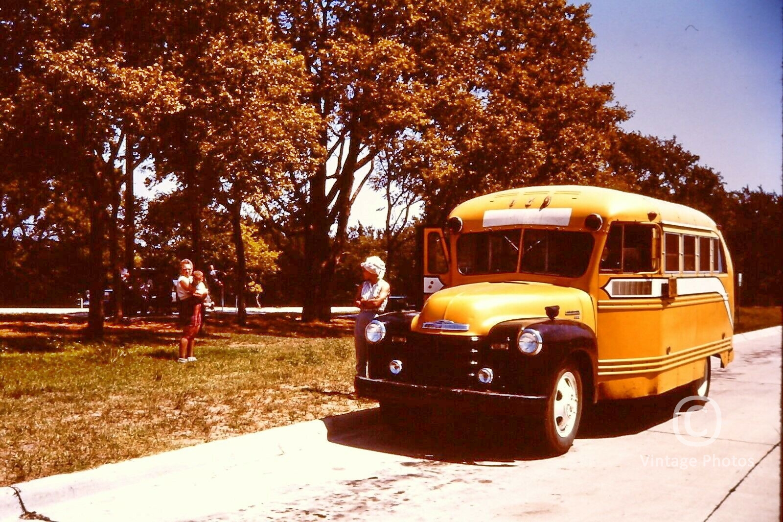 1962 Classic Yellow School Bus