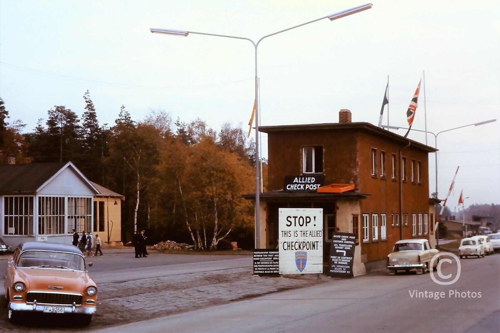 1963 Checkpoint Alpha, Helmstedt Border Crossing