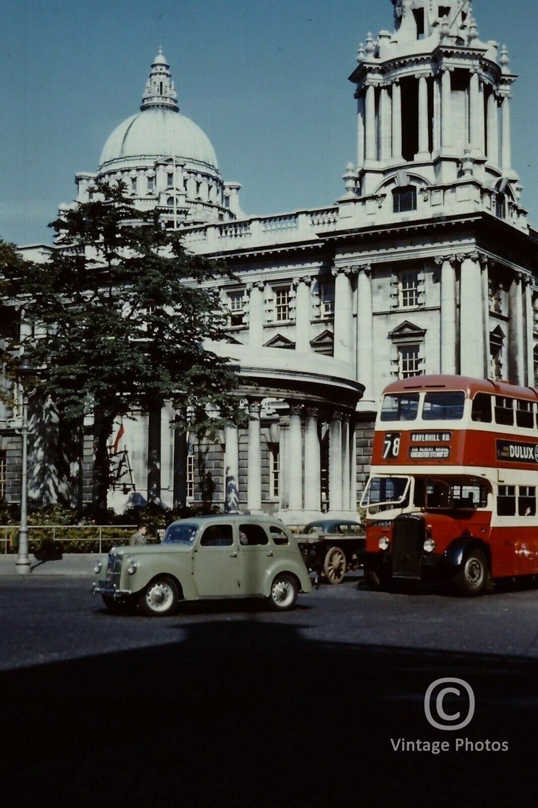 1950s Belfast City Hall July 1955