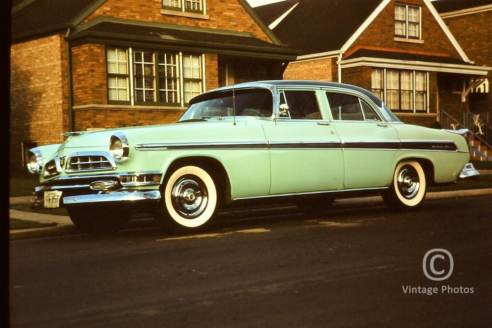 1950s Classic American Car - Green