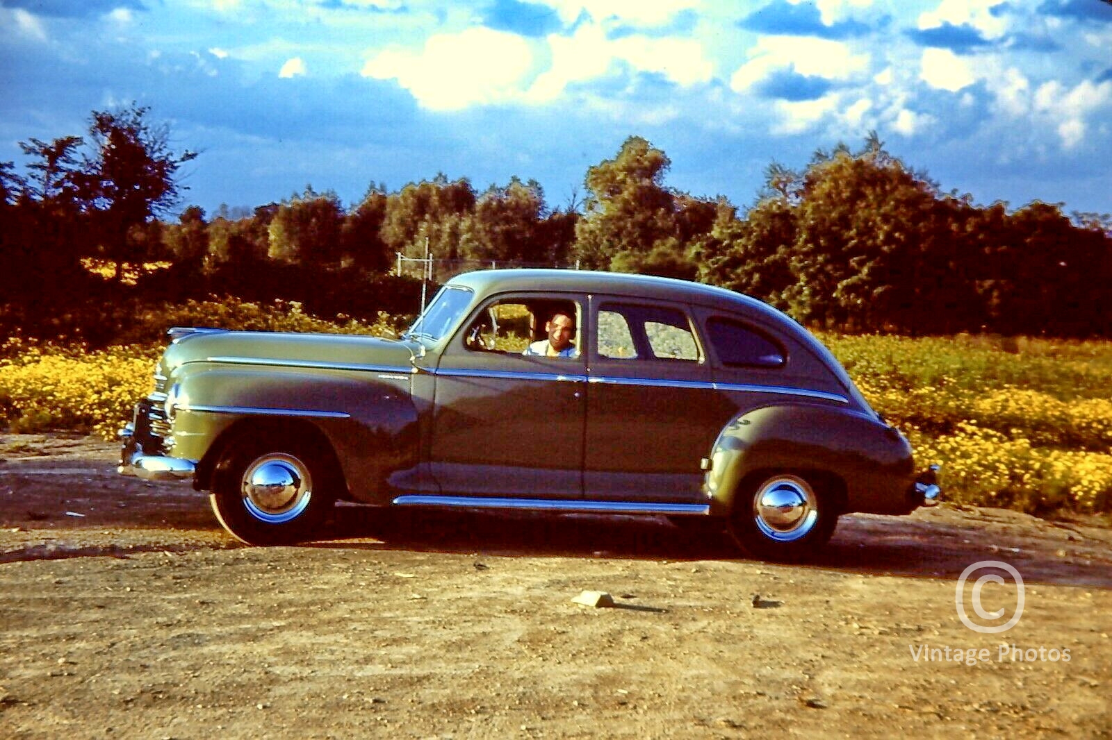 1950s Classic American Coupe Car