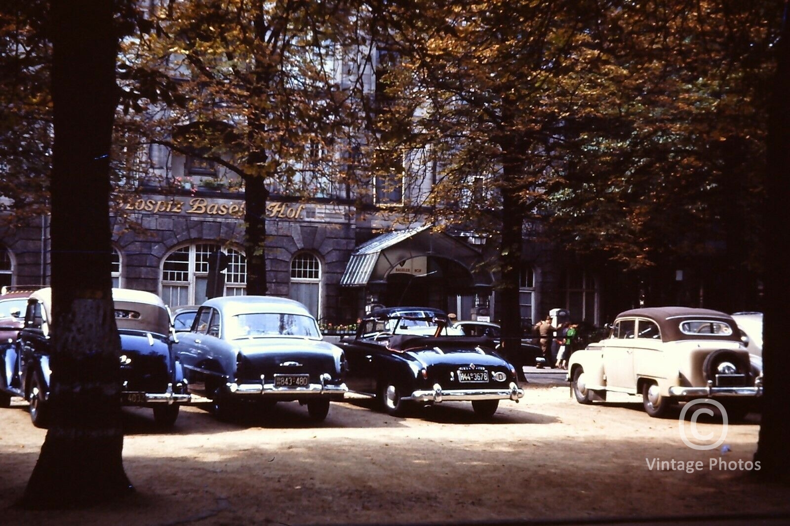 1950s German Street Scene