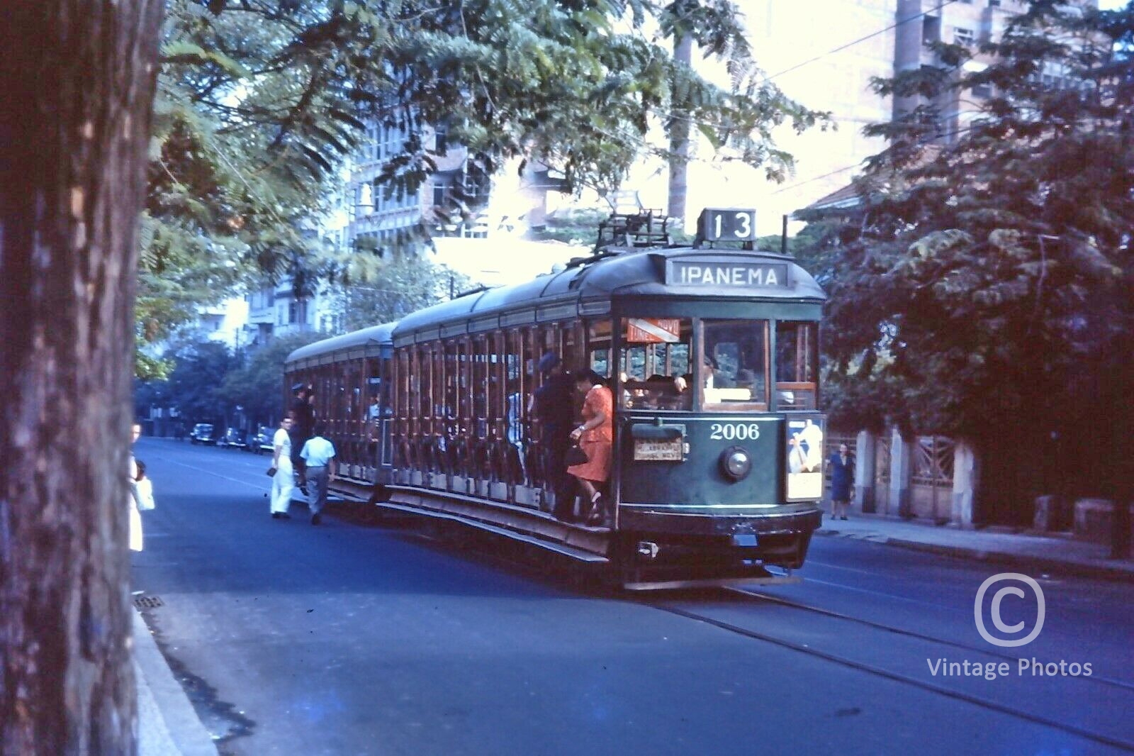 1950s South American Street Tram - Ipanema
