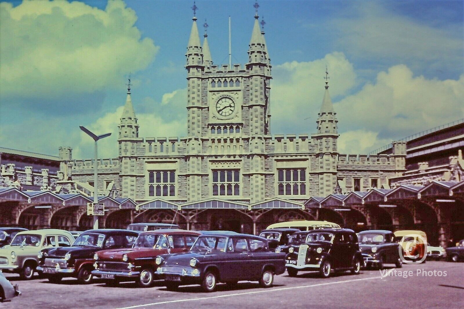 1950s Temple Mead Train Station, Bristol, England