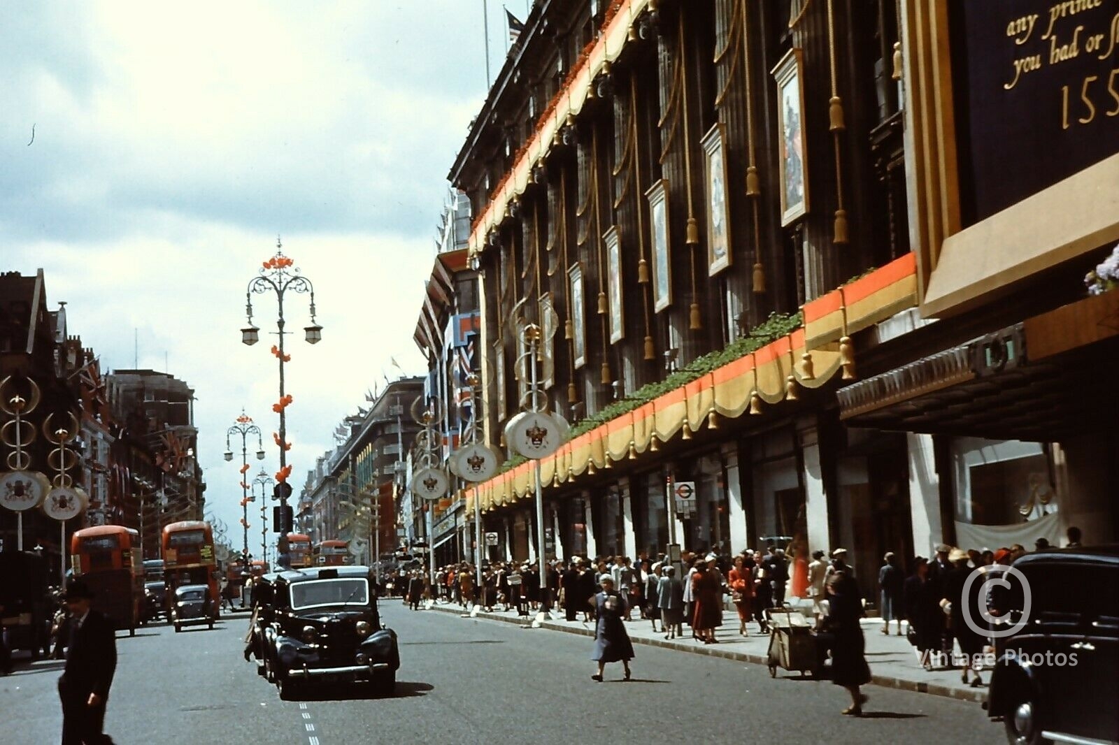1953 Selfridges, Oxford Street, London
